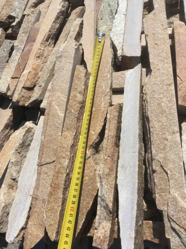 Горбушка златолит золотистый для облицовки купить в Верхнеуральске