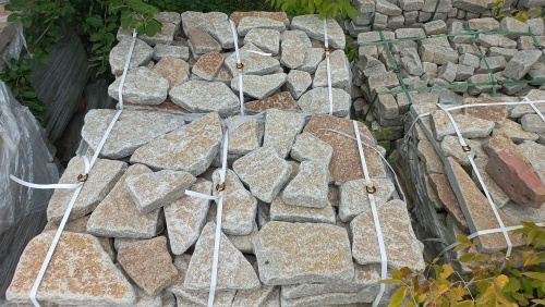 Гранитный плитняк галтованный для парковки купить в Верхнеуральске